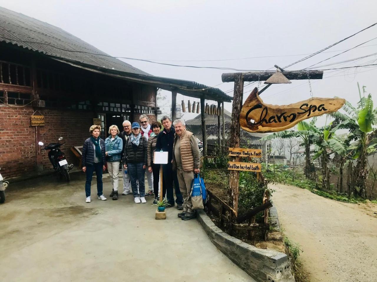 Charm Spa & Homestay Lao Tchay Kültér fotó