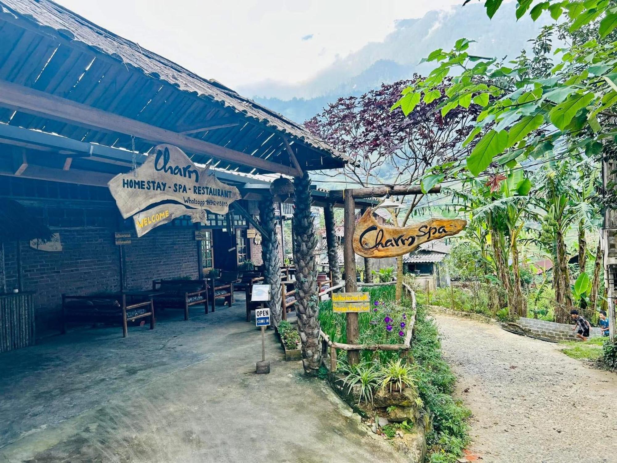 Charm Spa & Homestay Lao Tchay Kültér fotó